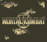 Mortal Kombat II screenshot 3 for GameBoy
